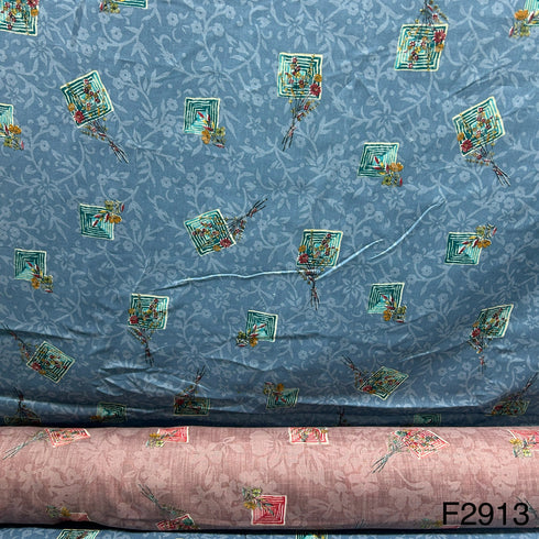Printed Lizzy Bizzy Fabric-F2913